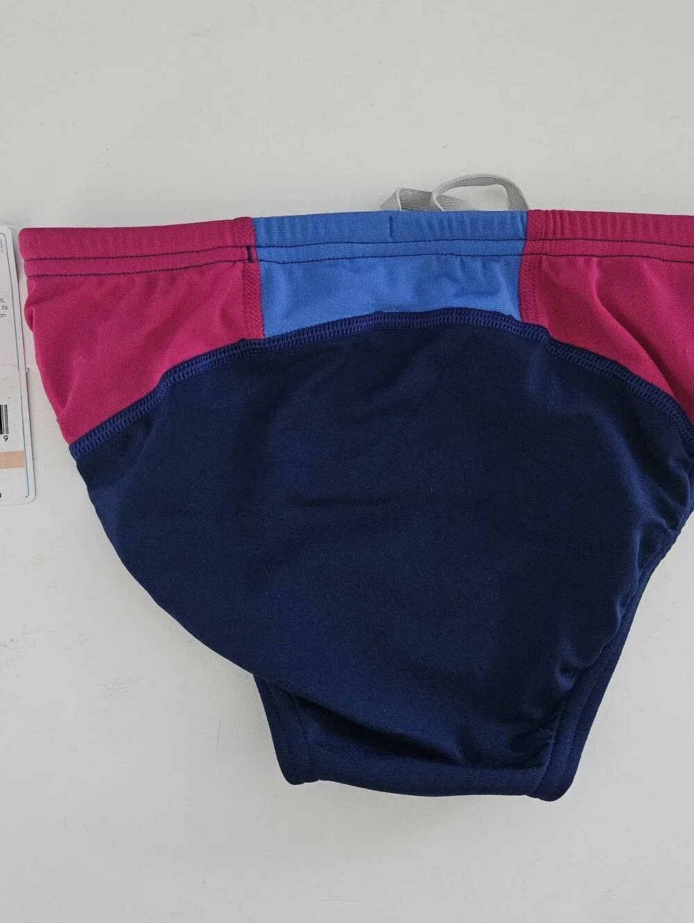 Speedo Size 28 Vibe Collection Magenta Haze Boys Mens Bikini Bottom Swimsuit Bat